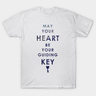 Kingdom Hearts - May your Heart be your Guiding Key T-Shirt